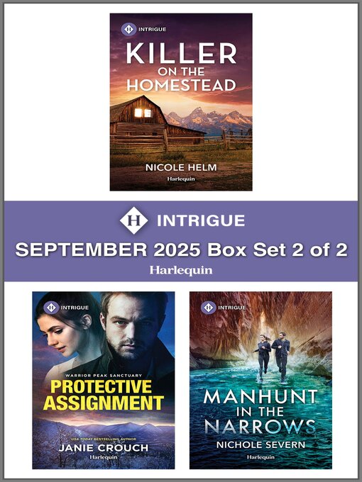 Cover image for Harlequin Intrigue September 2025--Box Set 2 of 2